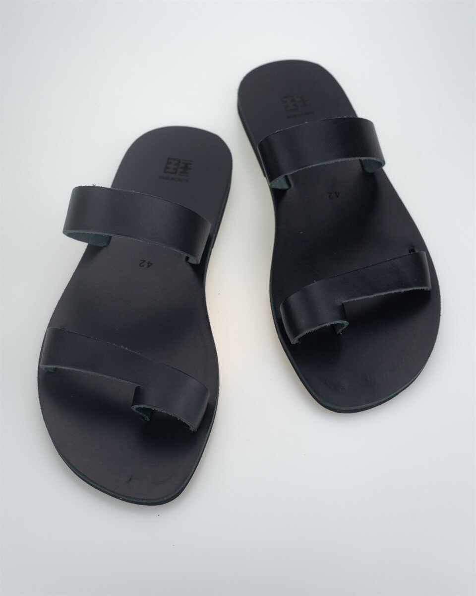 Kritsa, Leather Men's Sandals XX, Chania, Crete, Greece