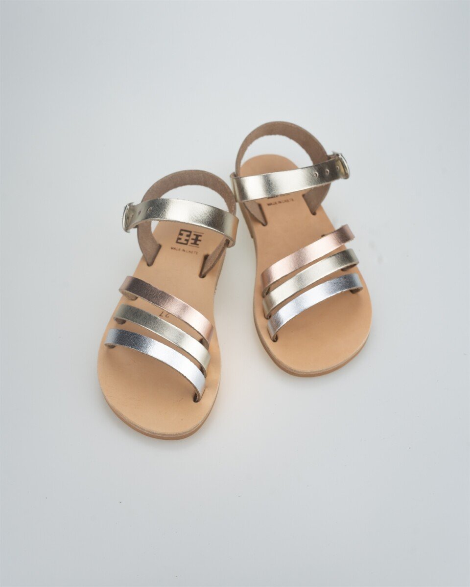 Gorgon, Δερμάτινα Παιδικά Σανδάλια ΞΞ, Χανιά