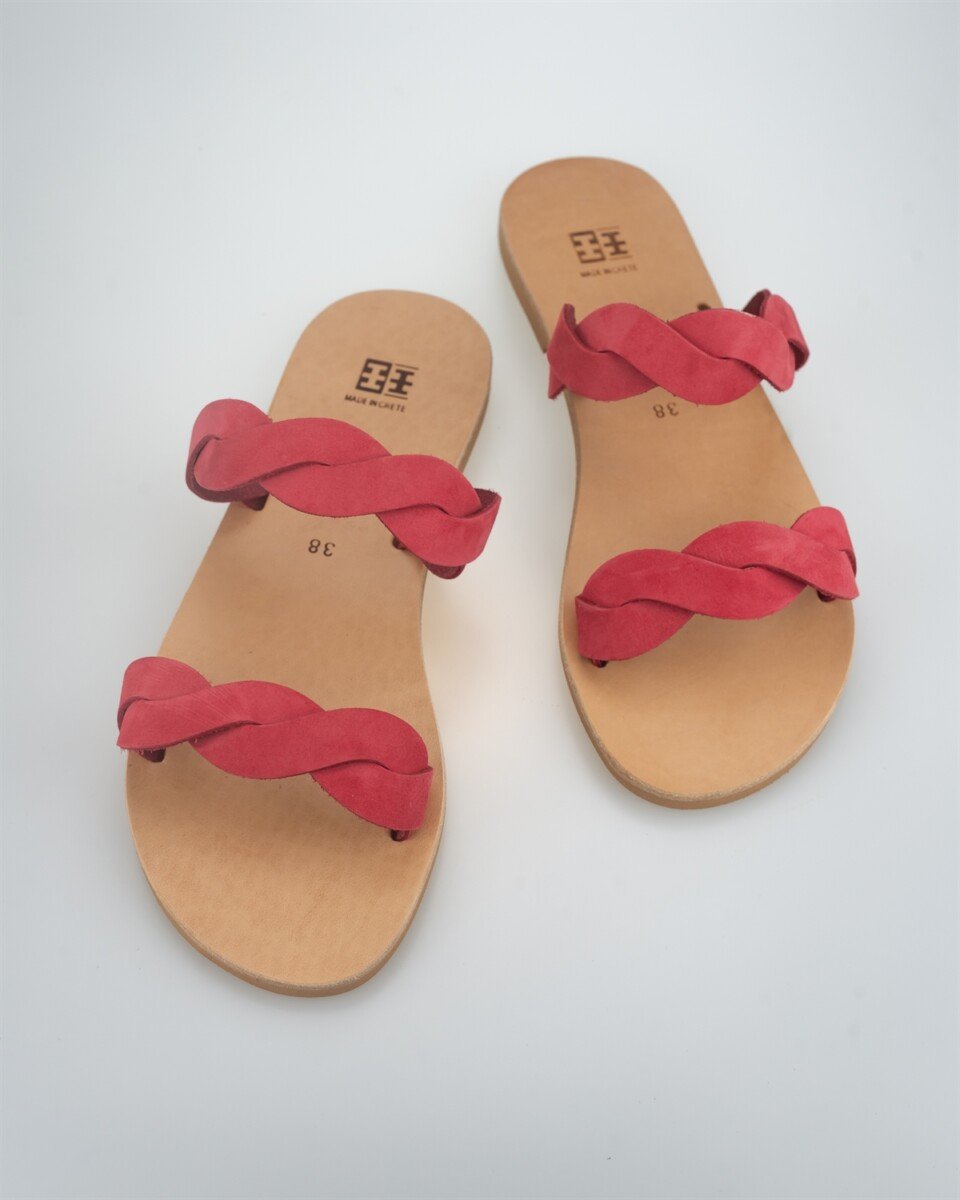 Loutro, Women's Leather Sandals XXX, Chania, Crete, Greece