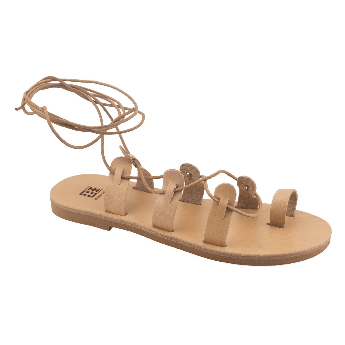 Myrabelos, Δερμάτινα Γυναικεία Σανδάλια ΞΞ, Χανιά