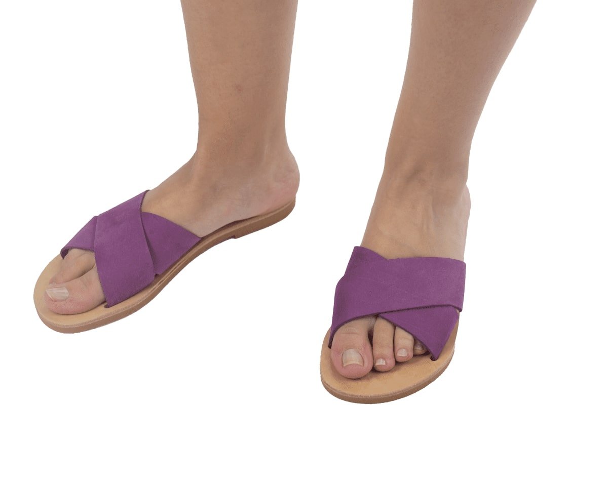 Sfakia, Women's Leather Sandals XX, Chania, Crete, Greece