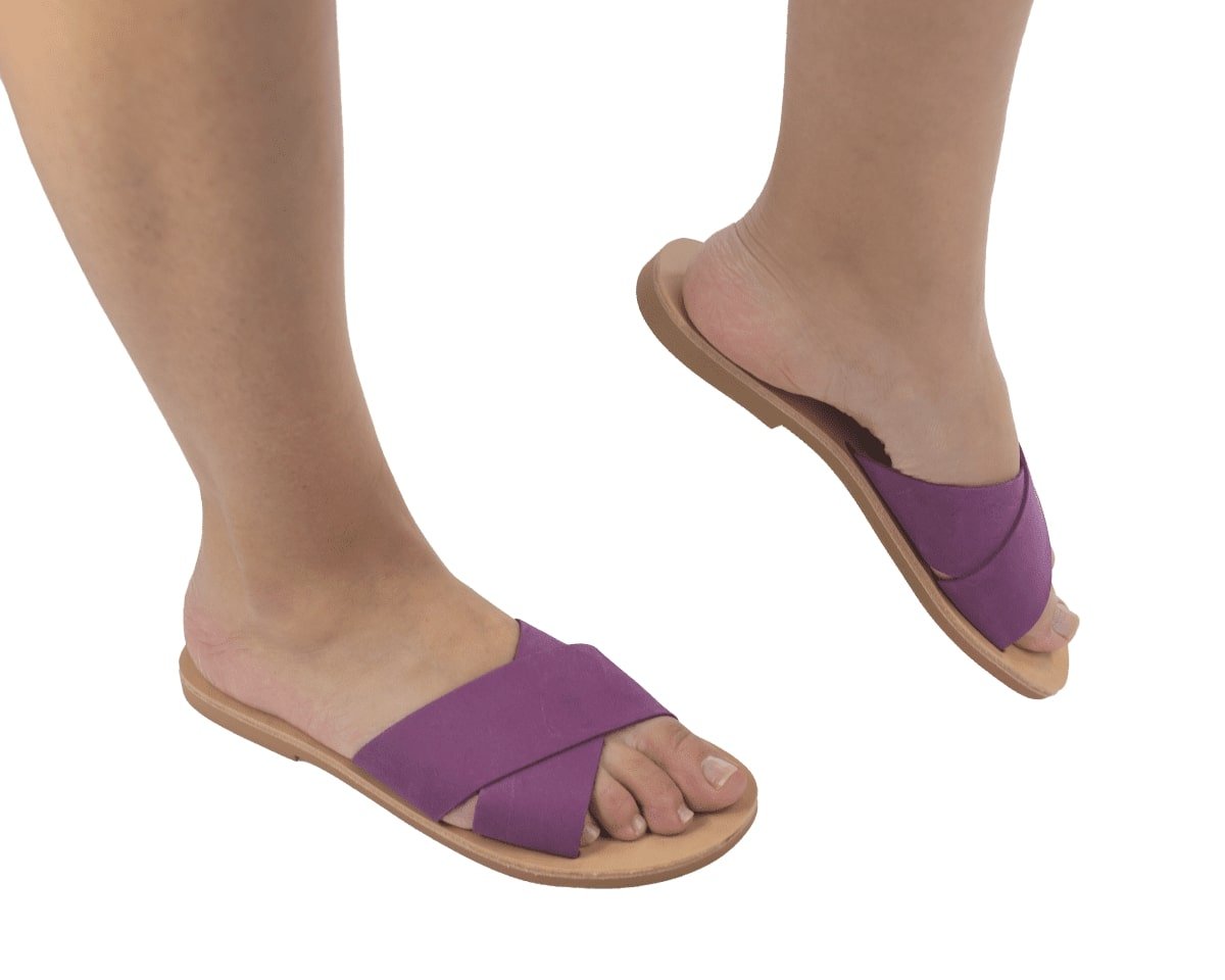 Sfakia, Women's Leather Sandals XX, Chania, Crete, Greece