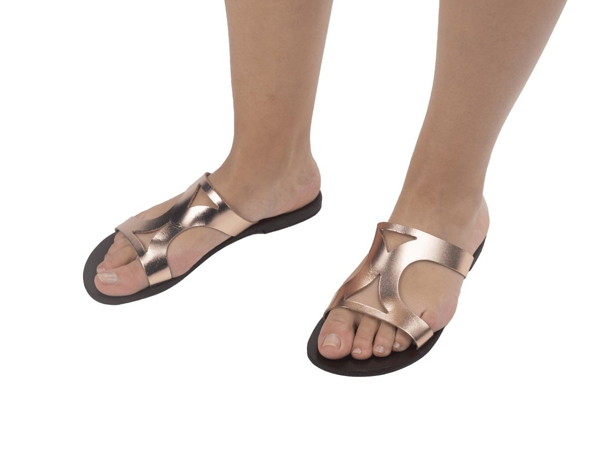 Tilifos, Women's Leather Sandals XX, Chania, Crete, Greece