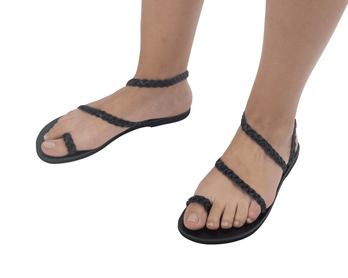 Gramvousa, Δερμάτινα Γυναικεία Σανδάλια ΞΞ, Χανιά