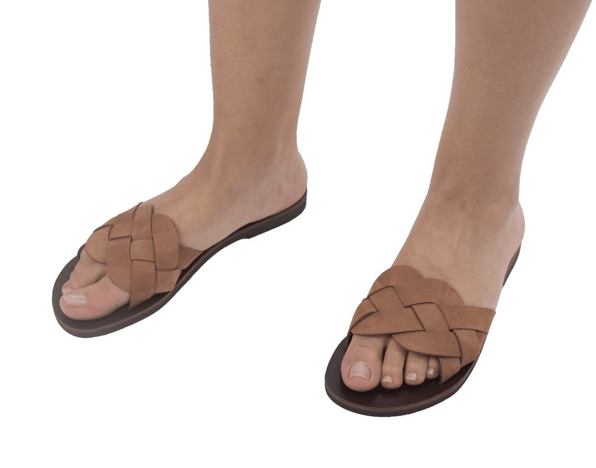 Samaria, Women's Leather Sandals XX, Chania, Crete, Greece