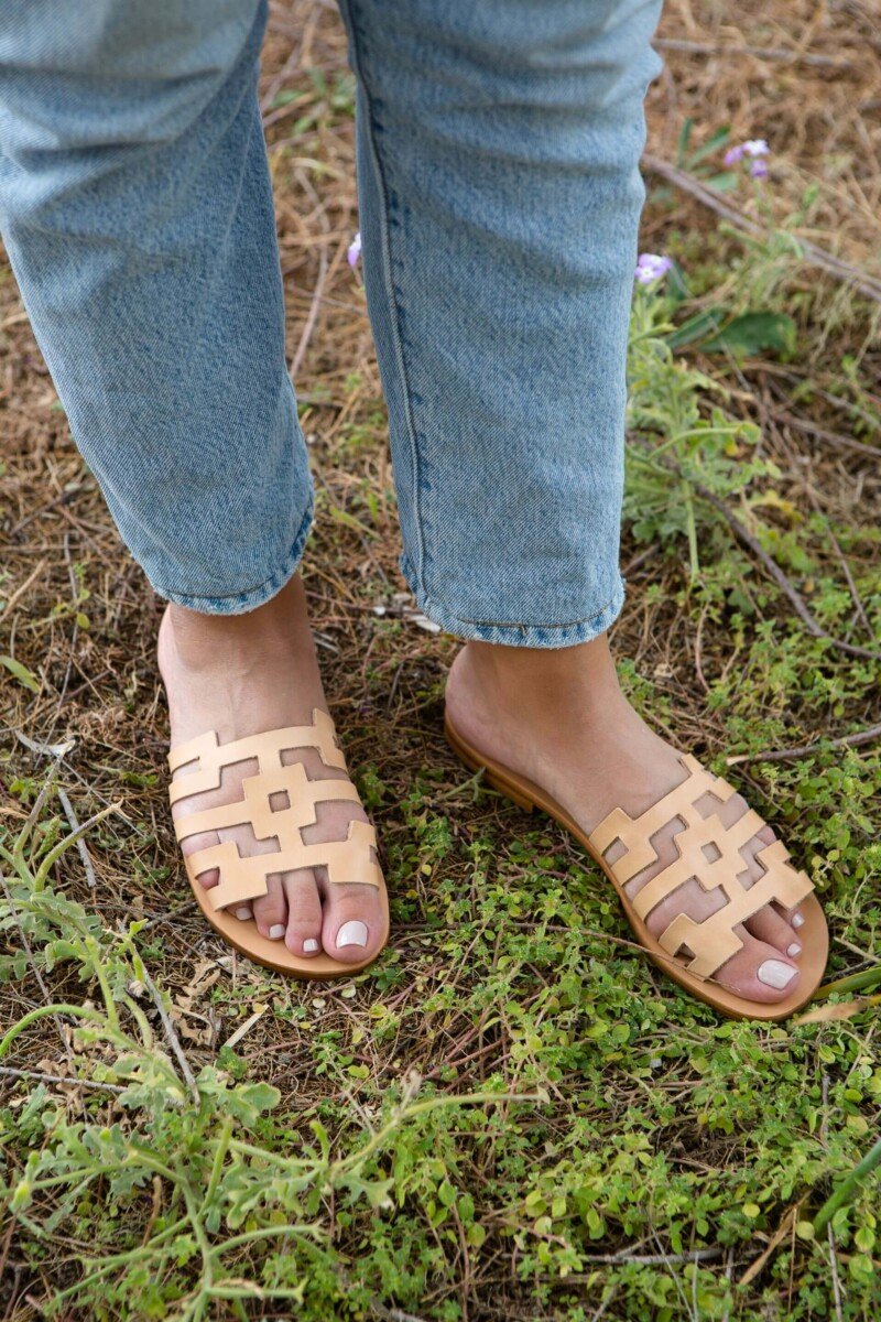 Polyrimia, Women's Leather Sandals XX, Chania, Crete, Greece