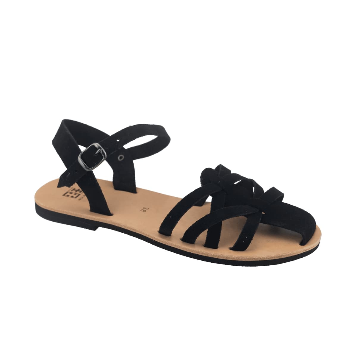 Margarites, Δερμάτινα Γυναικεία Σανδάλια ΞΞ, Χανιά