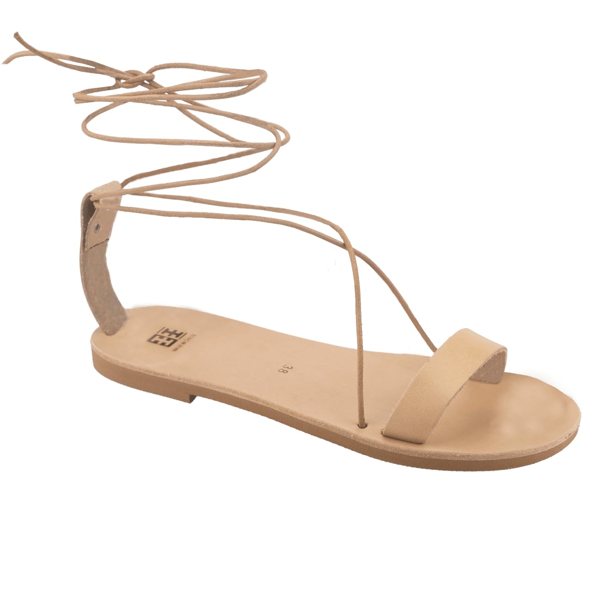 Lousakies, Leather Women's Sandals XXX, Chania, Crete, Greece