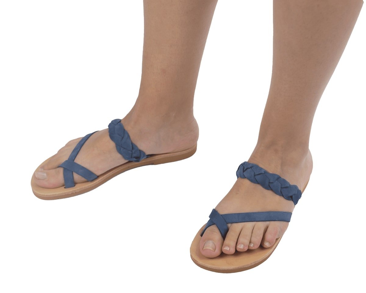 Stalida, Women's Leather Sandals XXX, Chania, Crete, Greece