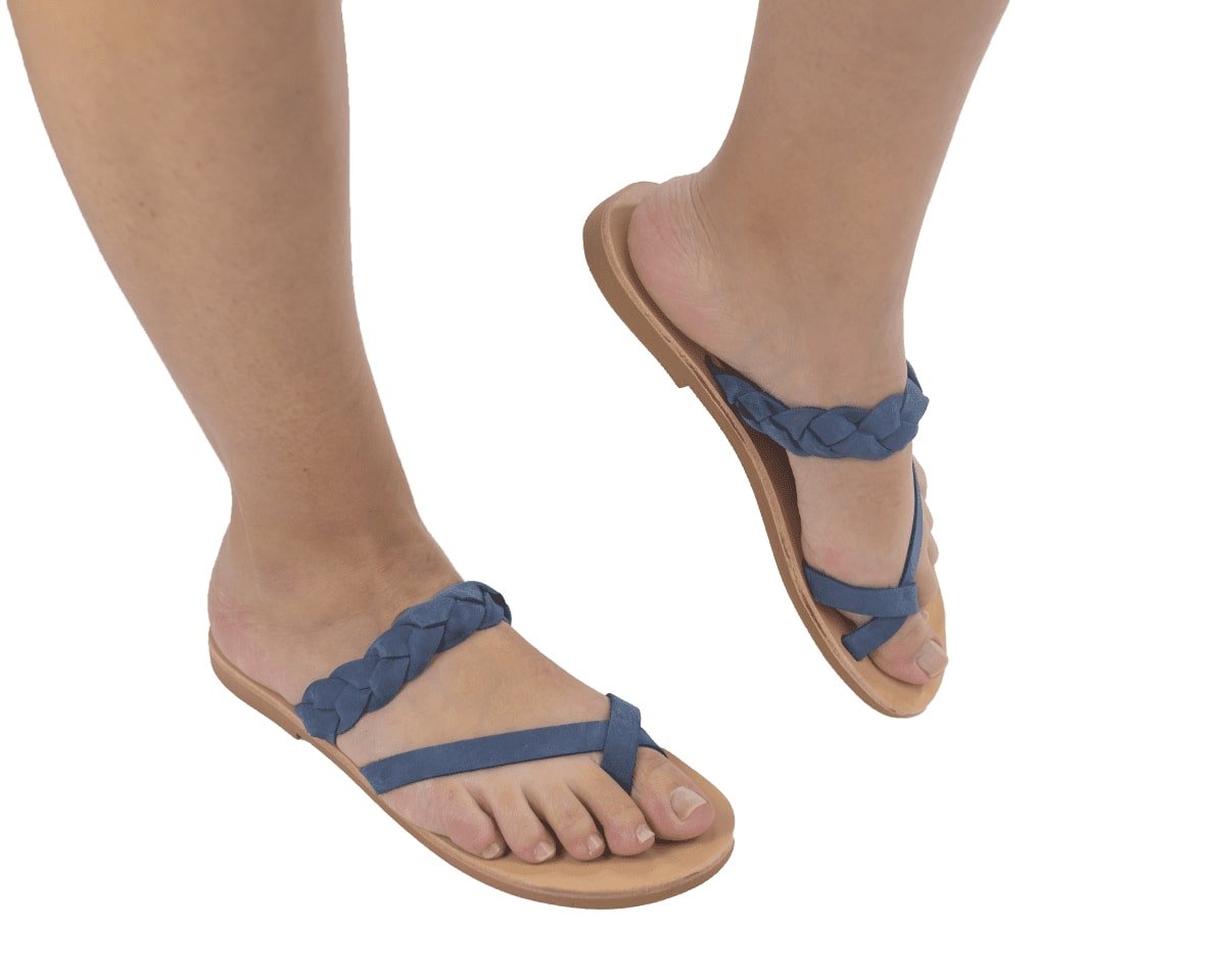 Stalida, Women's Leather Sandals XXX, Chania, Crete, Greece