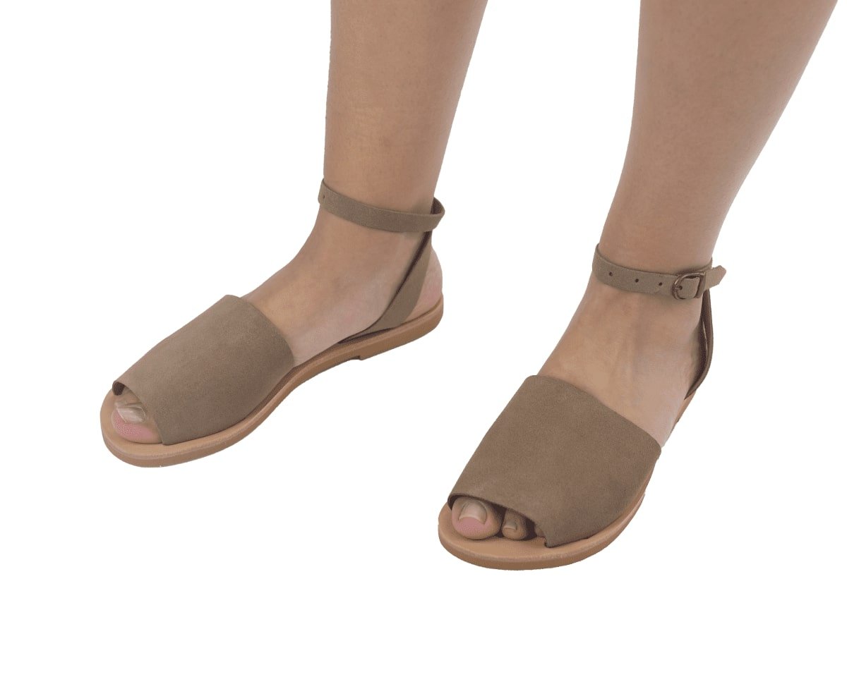 Lato, Women's Leather Sandals XXX, Chania, Crete, Greece