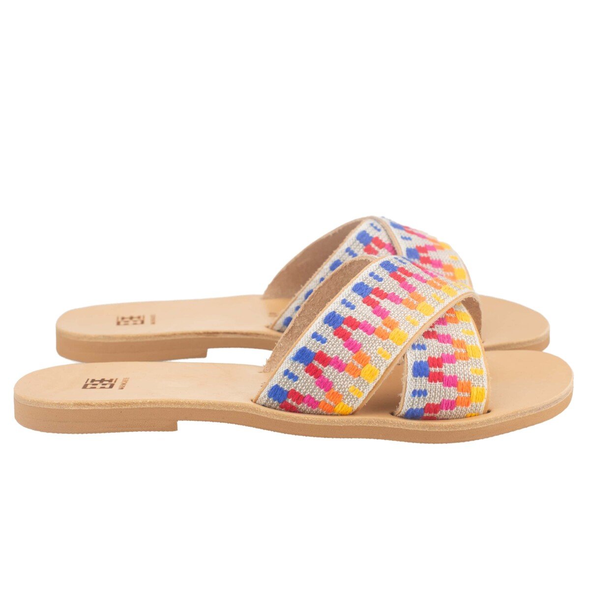 Unique, Δερμάτινα Γυναικεία Σανδάλια ΞΞ, Χανιά