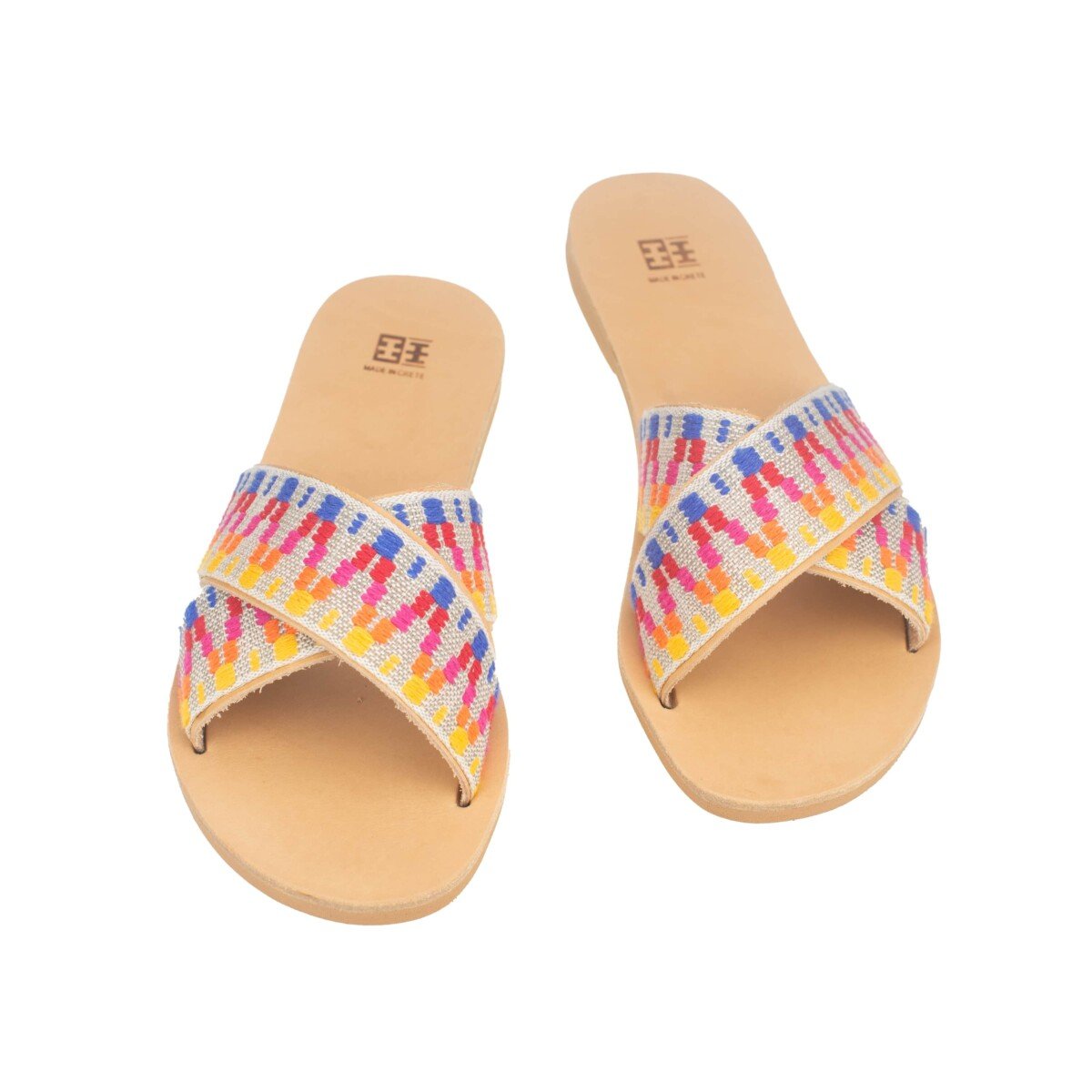 Unique, Δερμάτινα Γυναικεία Σανδάλια ΞΞ, Χανιά