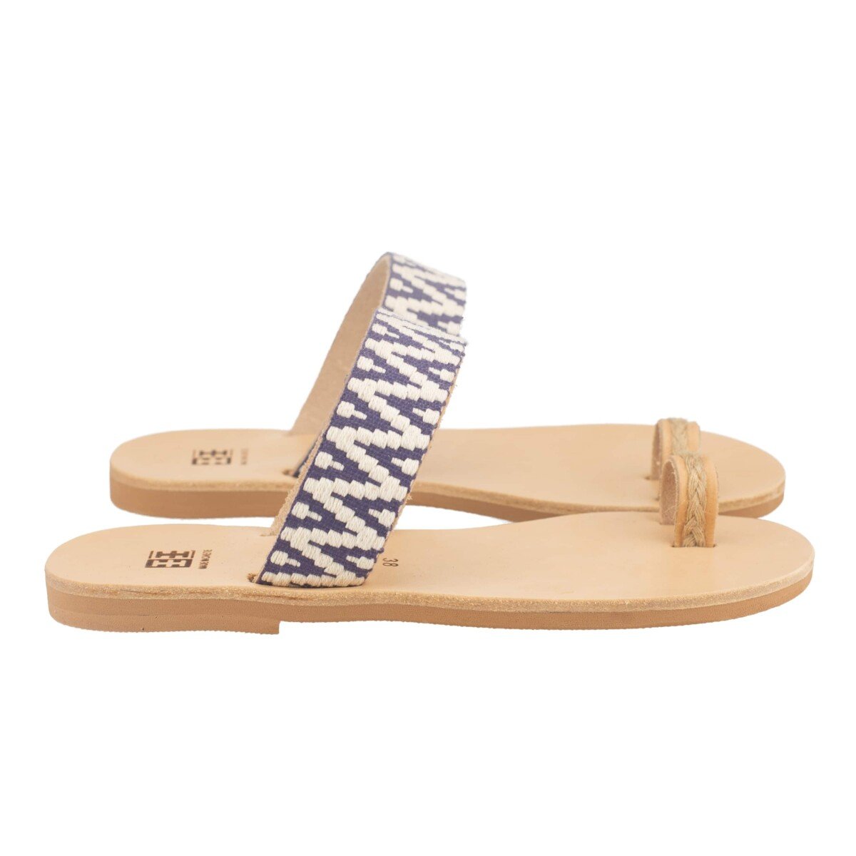 Unique, Δερμάτινα Γυναικεία Σανδάλια ΞΞ, Χανιά