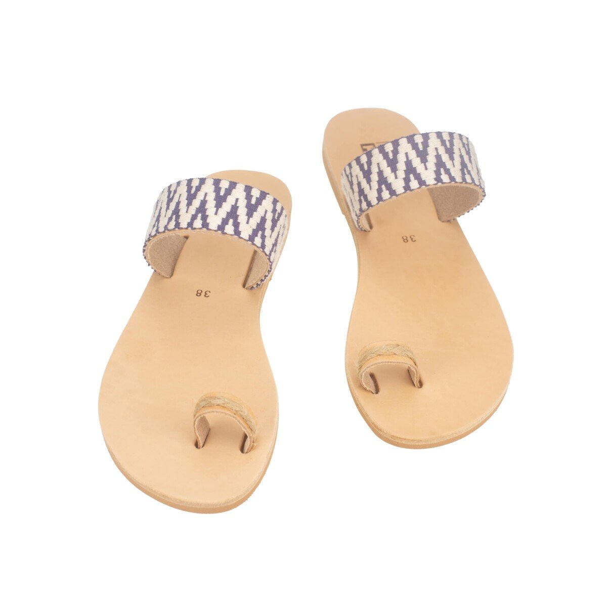 Unique, Δερμάτινα Γυναικεία Σανδάλια ΞΞ, Χανιά